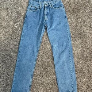 Men’s blue jeans